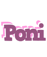 Poni relaxing logo