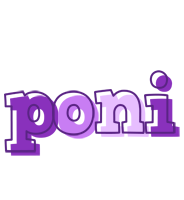 Poni sensual logo