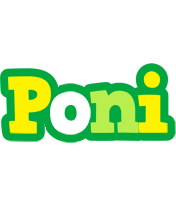 Poni soccer logo