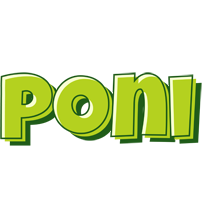 Poni summer logo