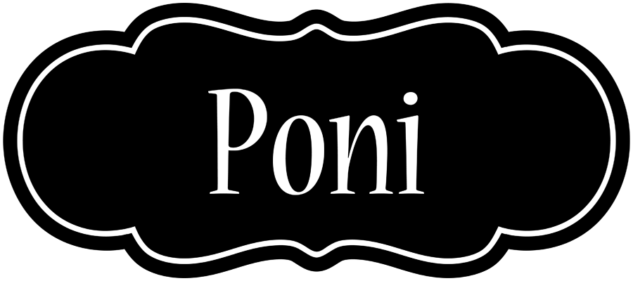 Poni welcome logo
