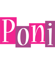 Poni whine logo