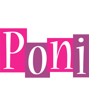 Poni whine logo