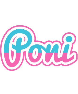 Poni woman logo