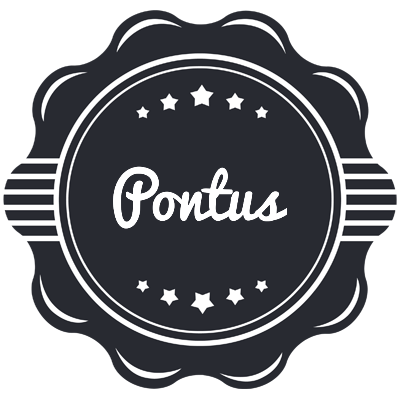 Pontus badge logo