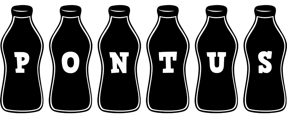 Pontus bottle logo