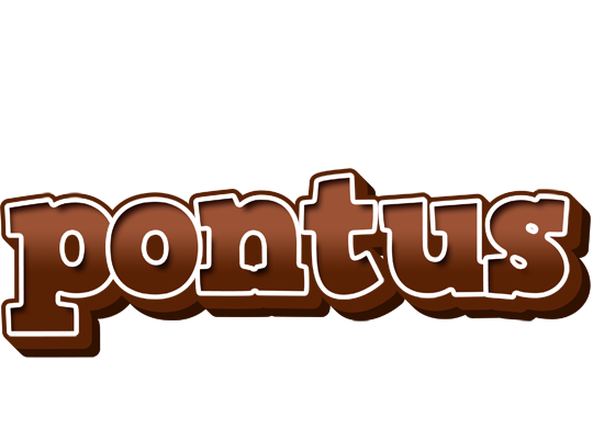 Pontus brownie logo