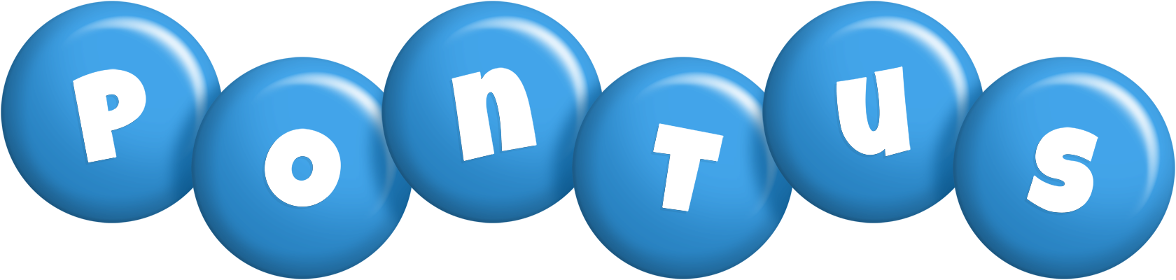 Pontus candy-blue logo