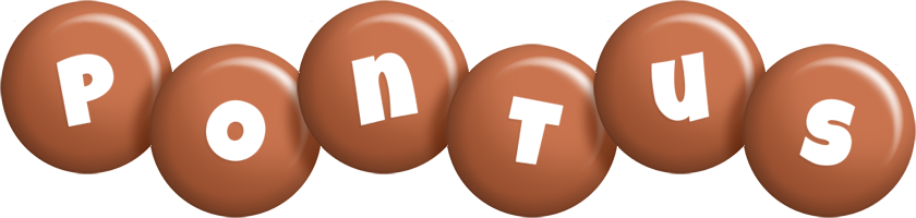 Pontus candy-brown logo