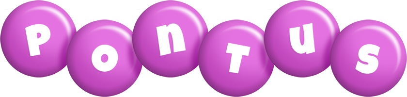 Pontus candy-purple logo