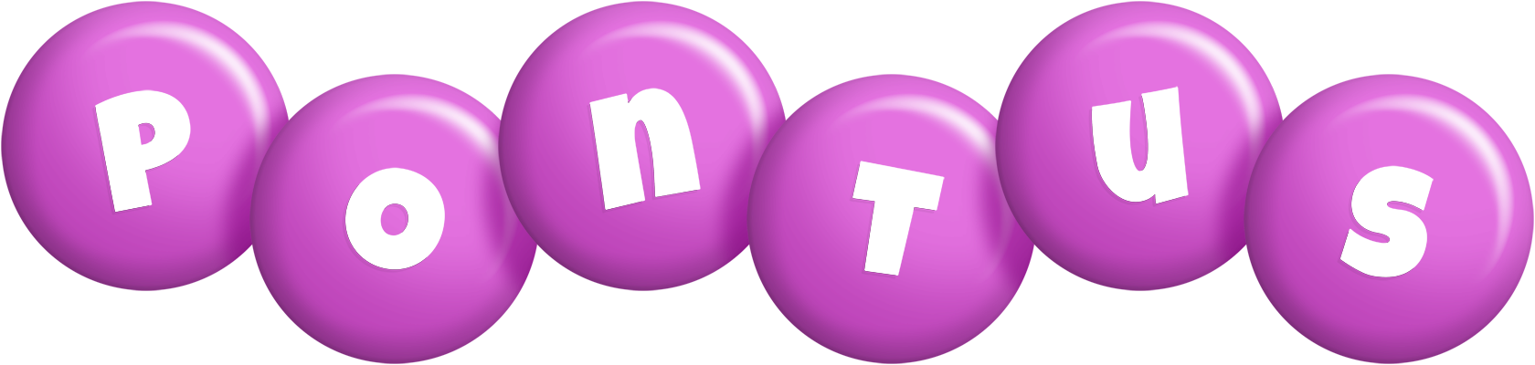 Pontus candy-purple logo