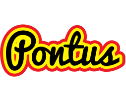 Pontus flaming logo