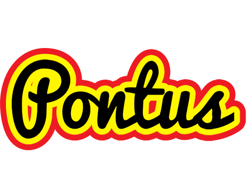 Pontus flaming logo