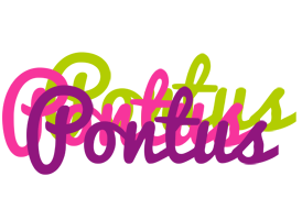 Pontus flowers logo