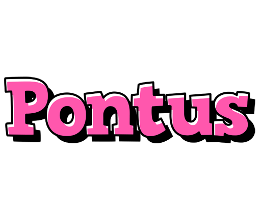 Pontus girlish logo