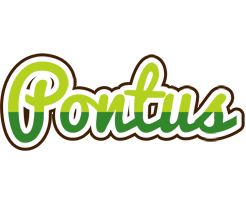 Pontus golfing logo