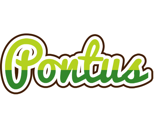 Pontus golfing logo