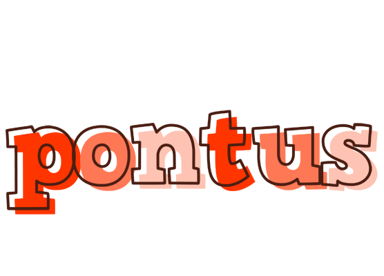 Pontus paint logo