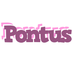 Pontus relaxing logo