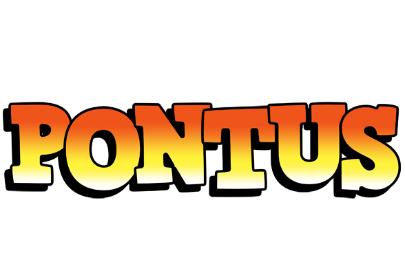 Pontus sunset logo