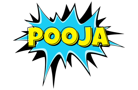 Pooja amazing logo