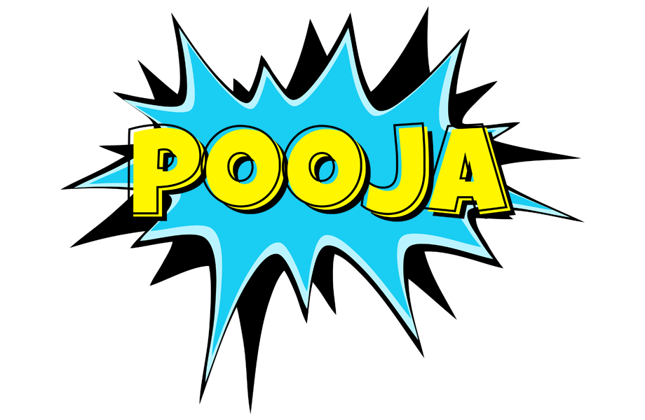 Pooja amazing logo