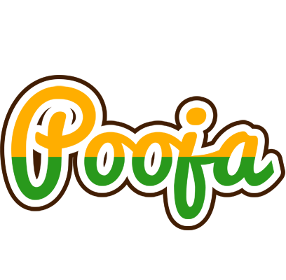 Pooja banana logo