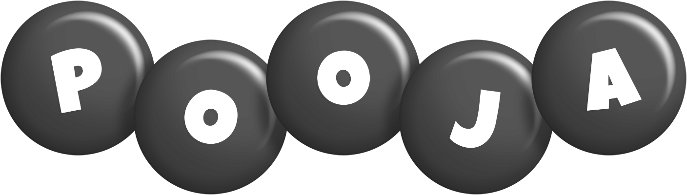 Pooja candy-black logo