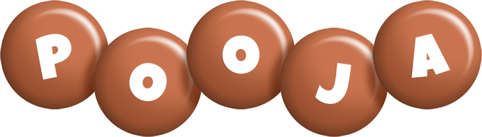 Pooja candy-brown logo