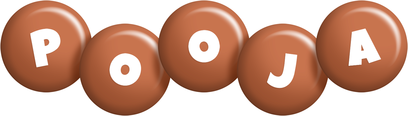 Pooja candy-brown logo