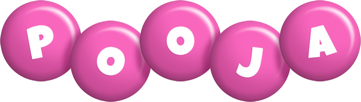Pooja candy-pink logo