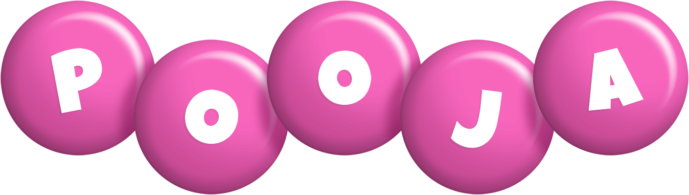 Pooja candy-pink logo