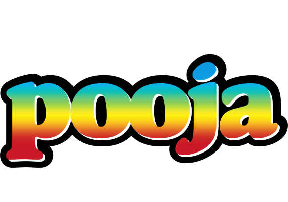 Pooja color logo