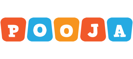 Pooja comics logo