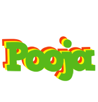 Pooja crocodile logo