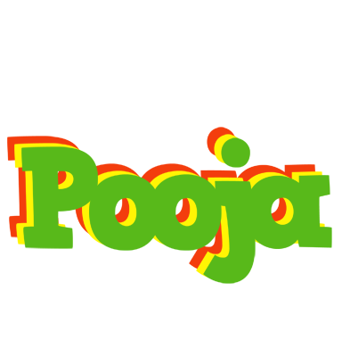 Pooja crocodile logo