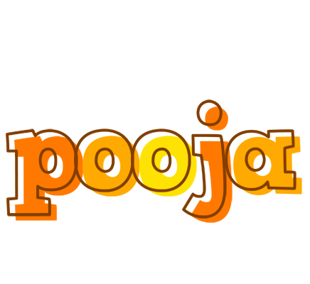 Pooja desert logo