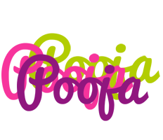 Pooja flowers logo