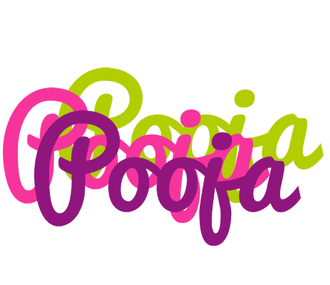 Pooja flowers logo