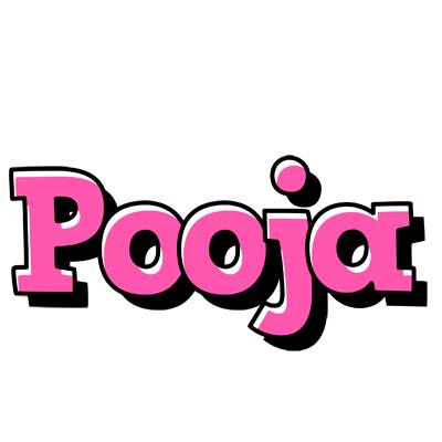 Pooja girlish logo