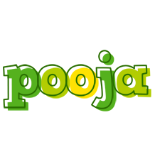 Pooja juice logo