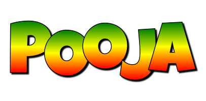 Pooja mango logo
