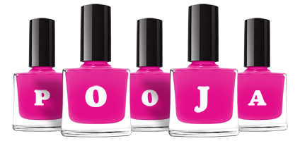 Pooja nails logo