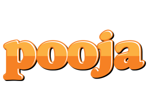 Pooja orange logo