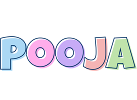 Pooja pastel logo