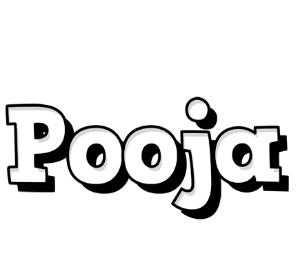 Pooja snowing logo