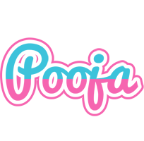 Pooja woman logo