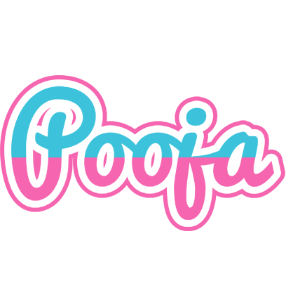 Pooja woman logo