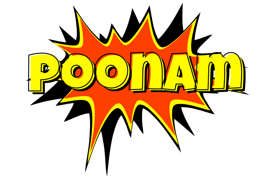 Poonam bazinga logo