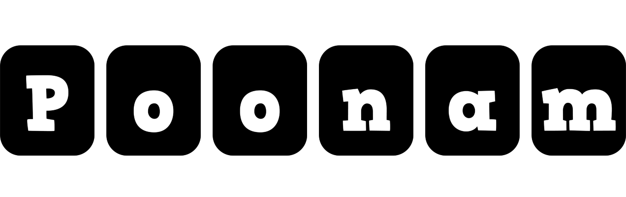 Poonam box logo